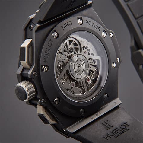 hublot king power black magic watch|used Hublot king watches for sale.